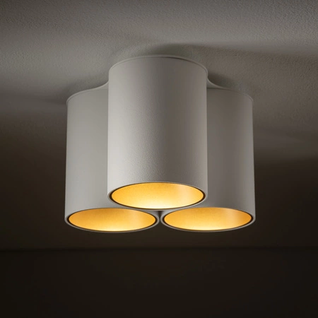 Oprawa Natynkowa Sufitowa GU10 SPOT TUBA Biała EYE TONE 7666 Nowodvorski