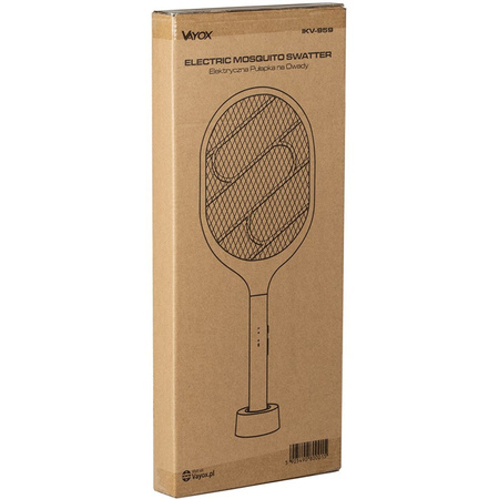 Paletka Pułapka Packa Elektryczna Owadobójcza na Komary Muchy Lampa Światło UV USB IKV-959 VAYOX