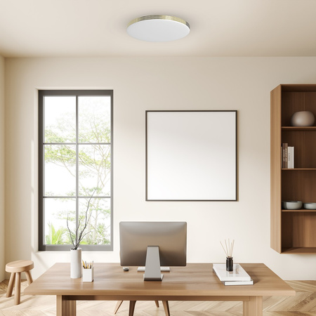 Plafon LED Lampa Sufitowa Natynkowa BEVER 16W LED Ø330 mm Milagro