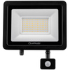 Naświetlacz z Czujnikiem Ruchu LED ZUME 100W 11000lm 4000K IP65 Czarny Advanced Lighting Series LUMILED 