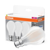 3x Żarówka LED A60 B22d 11W = 100W 1521lm 2700K Ciepła 320° BASE Osram