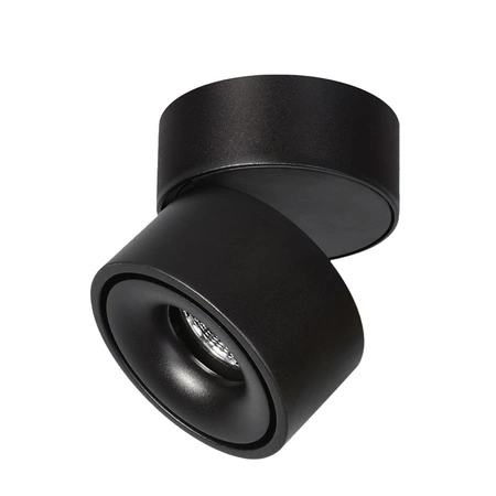 Oprawa Sufitowa Reflektor Regulowany LED 13.5W 850lm 3000K Ciepła Ściemnialna CRI90 Czarna Lahti Kobi