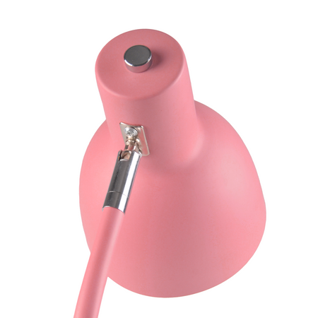 Lampka Biurkowa Regulowana E27 Różowa Mimi Sanico Goldlux