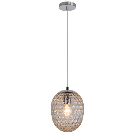 Lampa wisząca sufitowa LORA SMOKEY 1x E27 GOLDLUX (Polux)