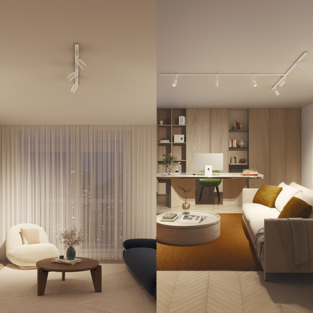 Reflektor Szynowy Lampa na Szynę Oświetleniową Szynoprzewód LED GU10 Biała EasyLink Shea Philips