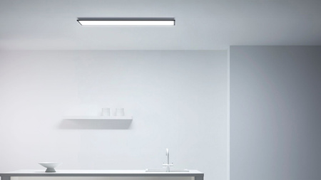 Panel LED Natynkowy 120x30 Lampa Sufitowa KASETON 36W Czarny SMART WiFi WiZ