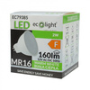 Żarówka LED Reflektor MR16 GU5.3 2W 160lm 3000K Ciepła 12V Ecolight