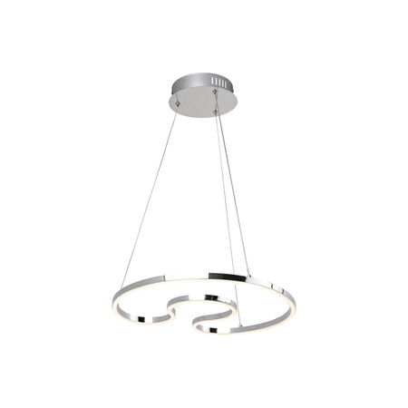 Lampa Wisząca Sufitowa LED 30W 2400lm 4000K Chrom Nowoczesny Melora Rabalux