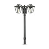 Lampa Ogrodowa Latarnia 3xE27 Wysoka 199CM Czarna VT-740 V-TAC