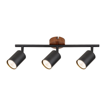 Lampa Sufitowa Oprawa Halogenowa Punktowa Reflektor Spot GU10 Brązowy Industrialny Edmund Rabalux