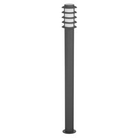 SŁUPEK ogrodowy lampa oprawa stojąca LED E27 SERENA szary 100cm GOLDLUX (Polux)