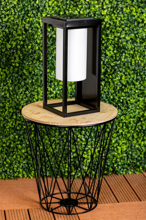 Lampa Solarna LED Zewnętrzna Ogrodowa Stojąca 3000K IP44 28,5cm Czujnik Zmierzchu