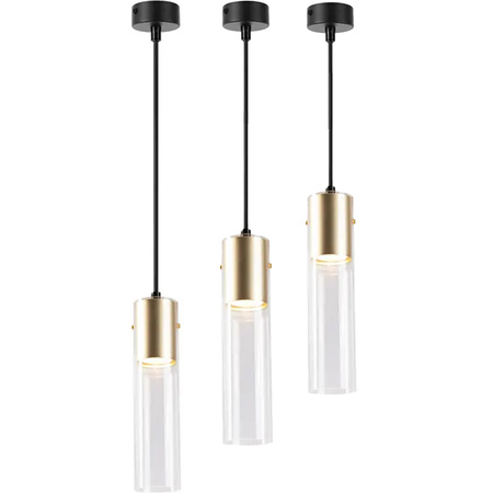 Lampa Sufitowa Natynkowa Wisząca Ricky 1xGU10 MILAGRO