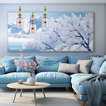 Lampa Wisząca Sufitowa ARTE 12W LED śr. 13cm mosiądz Milagro