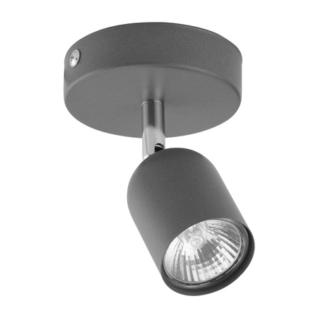 Lampa Sufitowa TOP GRAPHITE Spot Grafitowo-Srebrna Klasyczna GU10 3300 TK Lighting