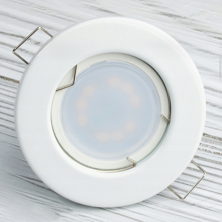 Oprawa Halogenowa Podtynkowa Okrągła Biała GU10 MR16 ARDALI LUMILED