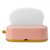 Lampka Nocna Dziecięca LED 1.2W 3000K Ciepła USB Akumulatorowa 800mAh Różowa TOSTER MARY'S