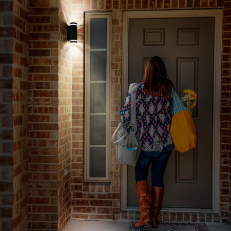 Lampa Ogrodowa Zewnętrzna Kinkiet Elewacyjny LED GU10 IP44 Szary Endura Ledvance