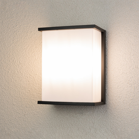 Lampa Ogrodowa Zewnętrzna Ścienna Kinkiet Elewacyjny 2x E27 Prostokątny LEVIS LUMILED