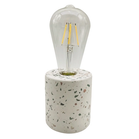 Lampa bateryjna latarenka ŻARÓWKA dekoracyjna LASTRYKO 3000K ciepła GOLDLUX (Polux)