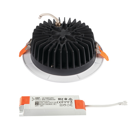 Oprawa Sufitowa Podtynkowa LED TIBERI PRO DOWNLIGHT 30W 4000K 3150lm IP44 Biała KANLUX
