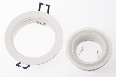 Oprawa HALOGENOWA TRIBUS Podtynkowa Stała Okrągła Biała GU10