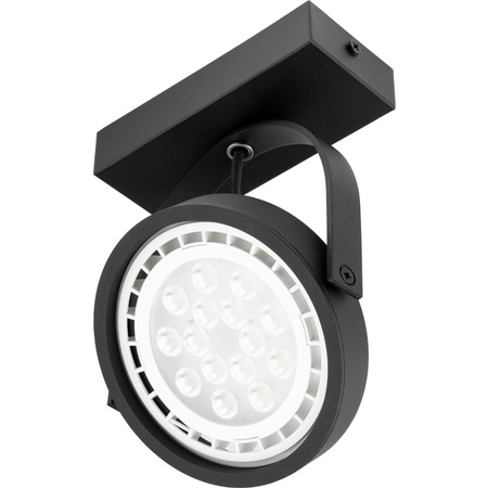 Lampa sufitowa Kinkiet LEON ES111 Ruchomy czarny