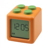 Zegar Elektroniczny dla Dzieci BUDZIK Pomarańczowy Baterie mAh KLOCEK MARY'S