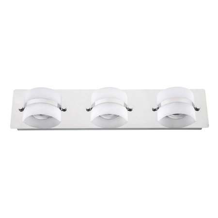 Kinkiet Ścienny Lampa LED Łazienkowa 15W 1095lm 4000K Chrom IP44 Nowoczesny Tony 5491 Rabalux
