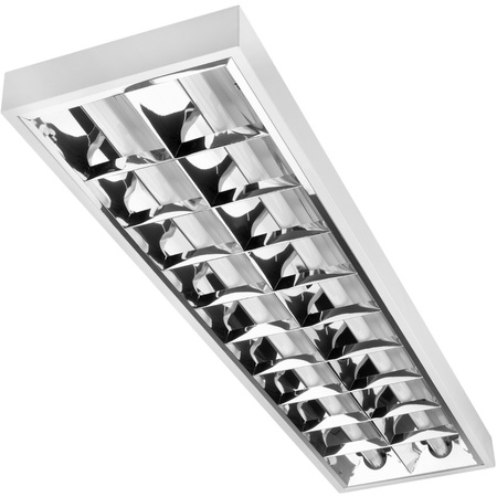 Oprawa Natynkowa Rastrowa LED 2 x 120cm G13