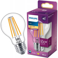 Żarówka LED E27 A60 10.5W = 100W 1521lm 2700K Ciepła Filament PHILIPS 