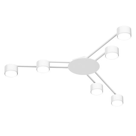 Lampa Sufitowa Żyrandol 6x GX53 LED Biała Nowoczesna Videx