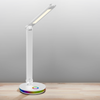 Lampka Biurkowa LED Stołowa 7W 450lm 4000K Neutralna RGB 120° Biała Ściemnialna Neptun Sanico Goldlux
