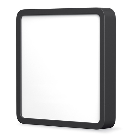 Plafon LED Lampa Sufitowa Natynkowa 15W 1850lm 4000K Neutralna Czarna Videx