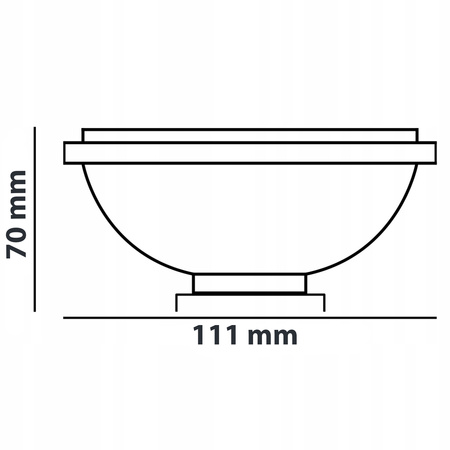 Zestaw 10x Żarówka LED ES111 GU10 15W = 100W 1521lm 3000K Ciepła 24° Srebrna LUMILED