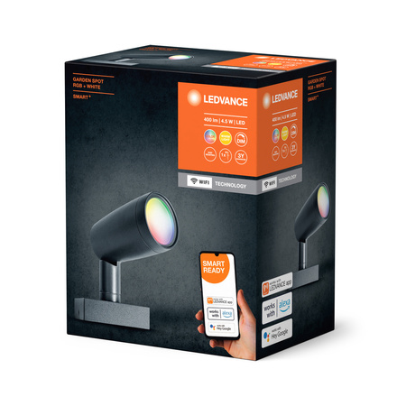 Reflektor ogrodowy LED RGB+W 5W SMART+ WiFi GARDEN 1 Spot LEDVANCE