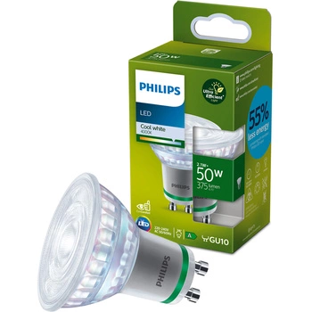 Żarówka LED Halogen GU10 190.5lm/W PAR16 2.1W = 50W 400lm 4000K Neutralna 36° PHILIPS Ultra Efficient