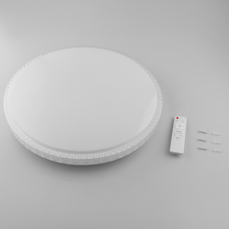 Plafon LED Lampa Sufitowa Natynkowa AGA2 72W IP44 CCT Biały Okrągły 50cm + PILOT LUMILED