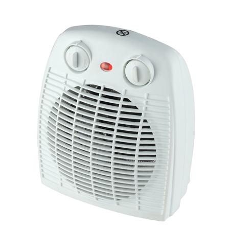 Termowentylator Regulowany Termostat 2000W Czarny Stojący Sanico Goldlux