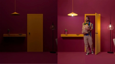 Żarówka LED E27 A60 4.3W = 60W 903lm 2700-4000K TW FILAMENT Inteligentna SMART WiFi Bluetooth Aplikacja WiZ