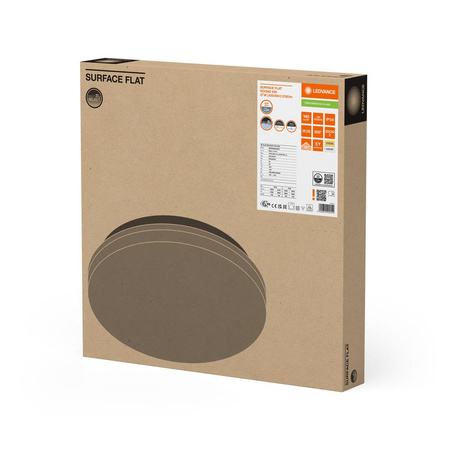 Plafon LED Lampa Sufitowa 27W 3780lm 3000K - 4000K CCT Natynkowa Biały 50cm Surface Ledvance