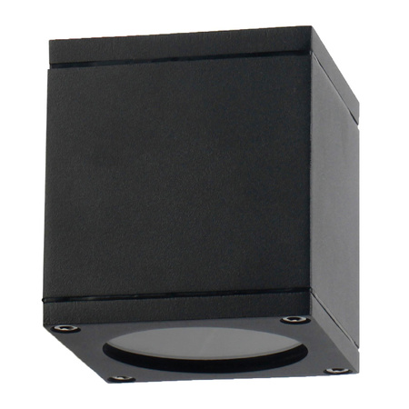 Oprawa Sufitowa Zewnętrzna Punktowa GU10 Czarna IP54 Morris Sanico Goldlux