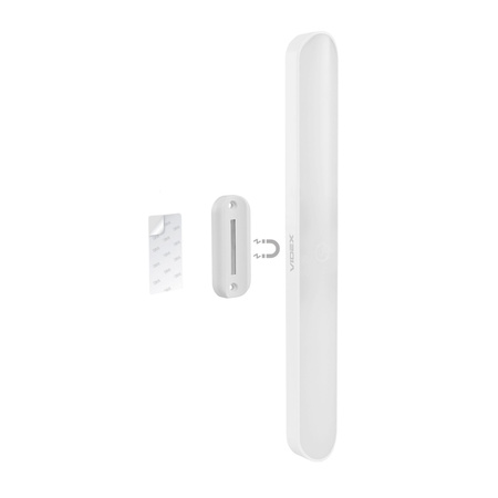 Lampa LED Bezprzewodowa z Pilotem 1.8W 150lm CCT 120° 2200mAh Biała VIDEX