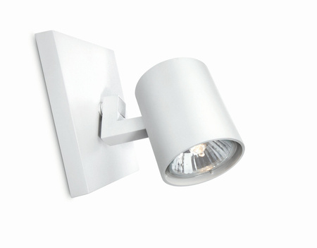 Lampa Kinkiet Ścienny Reflektor GU10 Biała Runner Philips