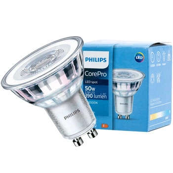 Żarówka LED GU10 4,6W = 50W 390lm 6500K Zimna 36° PHILIPS