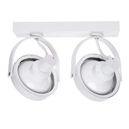 Oprawa Natynkowa Halogenowa Lugar Biała 2xAR111 GU10 Spot Milagro