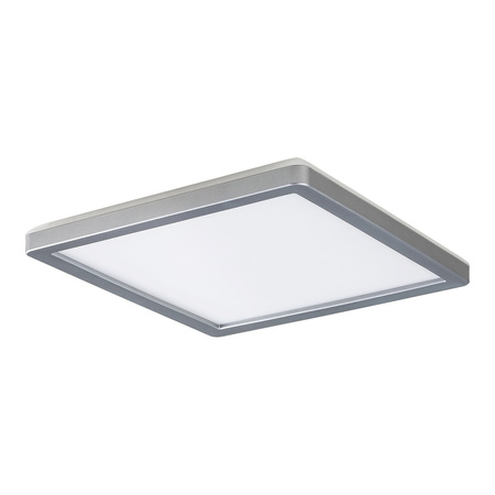 Plafon LED Lampa Sufitowa Oprawa Ścienna Natynkowa 15W 1500lm 4000K Srebrny Nowoczesny Lambert Rabalux