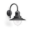 Kinkiet Ogrodowy Lampa Elewacyjna Zewnętrzna LATARNIA E27 IP44 Czarna Raindrop Philips