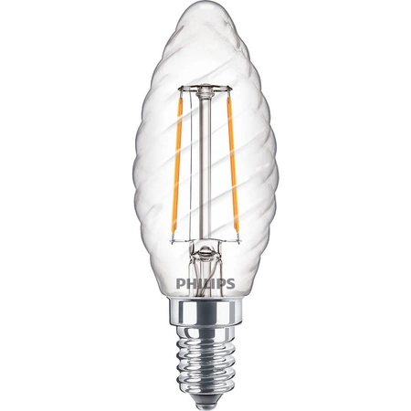 Żarówka LED E14 BW35 2W = 25W 250lm 2700K Ciepła Filament PHILIPS