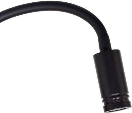 Lampka nocna ścienna LED USB czarna 8W +2W MiLAGRO BASE